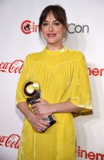 DAKOTA JOHNSON at Big Screen Achievement Awards at Cinemacon in Las Vegas 04/26/2018