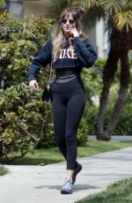 DAKOTA JOHNSON Out for Lunch in Los Angeles 04/05/2018