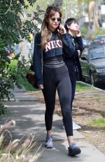 DAKOTA JOHNSON Out for Lunch in Los Angeles 04/05/2018