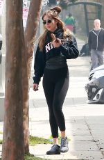 DAKOTA JOHNSON Out for Lunch in Los Angeles 04/05/2018