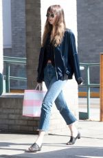 DAKOTA JOHNSON Out Shopping in Los Angeles 04/04/2018