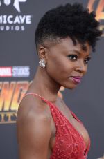 DANAI GURIRA at Avengers: Infinity War Premiere in Los Angeles 04/23/2018