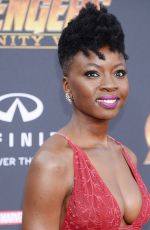 DANAI GURIRA at Avengers: Infinity War Premiere in Los Angeles 04/23/2018