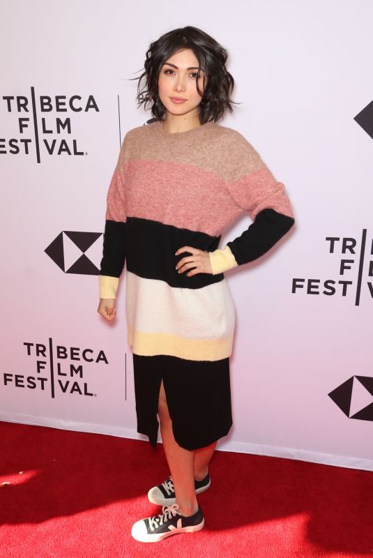 DANIELLA PINEDA at In a Relationship Premiere at Tribeca Film Festival in New York 04/20/2018
