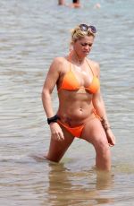 DANIELLA WESTBROOK in Bikini on the Beach in Marbella 04/24/2018