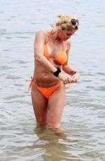 DANIELLA WESTBROOK in Bikini on the Beach in Marbella 04/24/2018