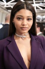 DANIELLE HERRINGTON at Jacob & Co. Flagship Store Re-opening in New York 04/26/2018