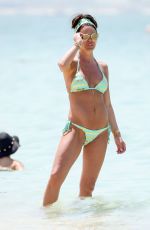 DANIELLE LLOYD in Bikini at a Beach in Spain 04/11/2018