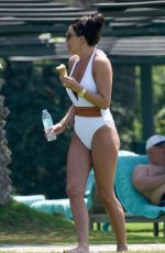 DANIELLE LLOYD in Swimsuit on Holiday in Dubai 04/02/2018