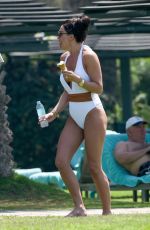 DANIELLE LLOYD in Swimsuit on Holiday in Dubai 04/02/2018
