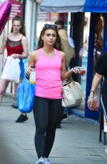 DANNI DYER Out Shopping in Essex 04/20/2018