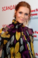 DARBY STANCHFIELD at Scandal Finale Live Stage Reading in Hollywood 04/19/2018
