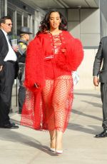 DASCHA POLANCO Out and About in New York 04/21/2018
