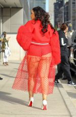 DASCHA POLANCO Out and About in New York 04/21/2018