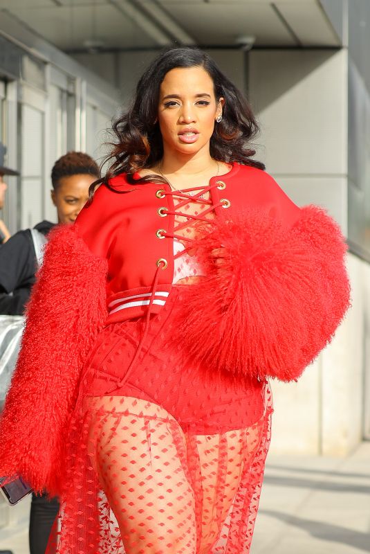 DASCHA POLANCO Out and About in New York 04/21/2018