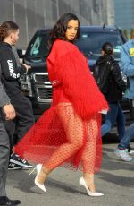 DASCHA POLANCO Out and About in New York 04/21/2018