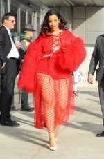DASCHA POLANCO Out and About in New York 04/21/2018