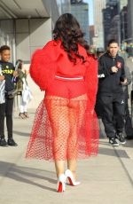 DASCHA POLANCO Out and About in New York 04/21/2018