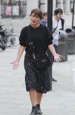 DAVINA MCCALL Out in London 04/23/2018