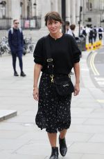 DAVINA MCCALL Out in London 04/23/2018