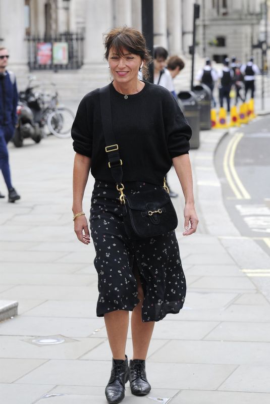 DAVINA MCCALL Out in London 04/23/2018