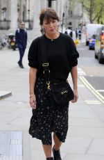DAVINA MCCALL Out in London 04/23/2018