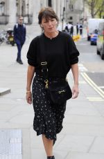 DAVINA MCCALL Out in London 04/23/2018