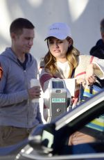 DEBBY RYAN Out and About in Los Angeles 04/22/2018