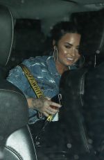 DEMI LOVATO Leaves No Vacancy at Hotel Juniper in Los Angeles 04/04/2018