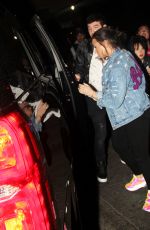 DEMI LOVATO Night Out in Hollywood 04/04/2018