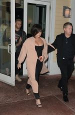 DEMI LOVATO Out for Dinner in Miami 03/29/2018
