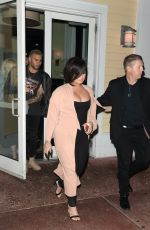 DEMI LOVATO Out for Dinner in Miami 03/29/2018