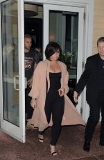 DEMI LOVATO Out for Dinner in Miami 03/29/2018