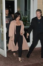 DEMI LOVATO Out for Dinner in Miami 03/29/2018