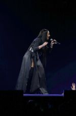 DEMI LOVATO Performs at Her Tell Me You Love Me Tour at Prudential Center in Newark 04/02/2018
