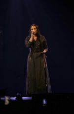 DEMI LOVATO Performs at Her Tell Me You Love Me Tour at Prudential Center in Newark 04/02/2018