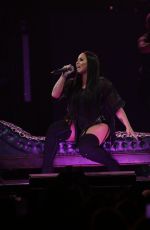 DEMI LOVATO Performs at Her Tell Me You Love Me Tour at Prudential Center in Newark 04/02/2018