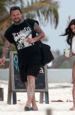 DEMI ROSE MAWBY in Swimsuit at a Beach in Tulum 04/24/2018