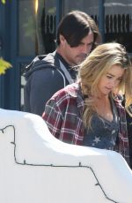 DENISE RICHARDS Out for Lunch in Malibu 04/24/2018