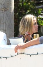 DENISE RICHARDS Out for Lunch in Malibu 04/24/2018