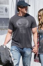 DENISE RICHARDS Out for Lunch in Malibu 04/24/2018