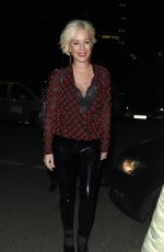 DENISE VAN OUTEN Night Out at Menagerie in Manchester 04/01/2018