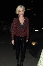 DENISE VAN OUTEN Night Out at Menagerie in Manchester 04/01/2018