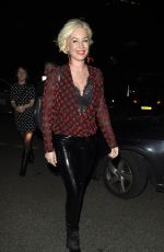 DENISE VAN OUTEN Night Out at Menagerie in Manchester 04/01/2018
