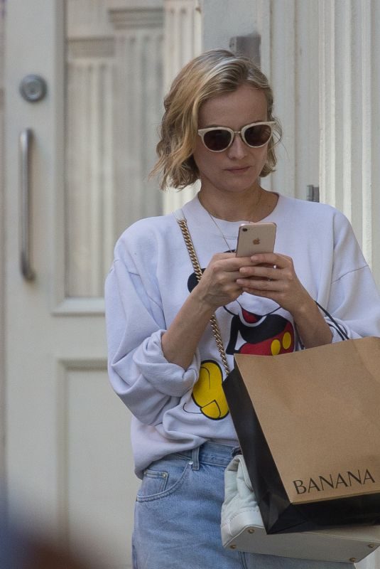 DIANE KRUGER Out and About in New York 04/13/2018