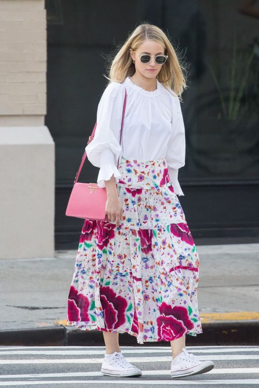 DIANNA AGRON Out and About in New York 04/13/2018