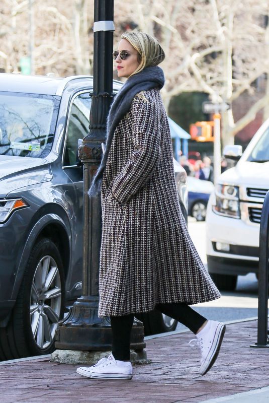 DIANNA AGRON Out in New York 04/20/2018