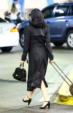 DITA VON TEESE Arrives at Airport in Miami Beach 04/24/2018