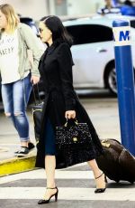 DITA VON TEESE Arrives at Airport in Miami Beach 04/24/2018