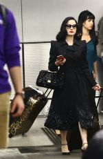 DITA VON TEESE Arrives at Airport in Miami Beach 04/24/2018